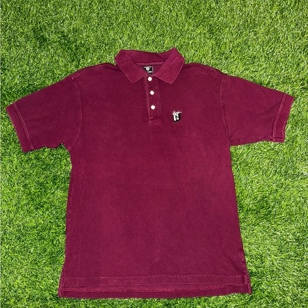 Warner Bros. Looney tunes 90s Pepe Le pew polo 1998 shirt size small